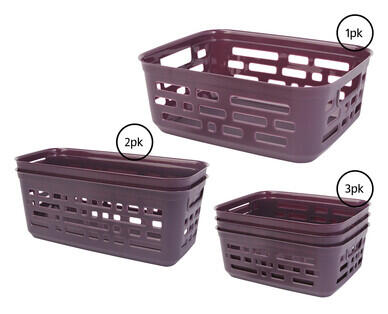 Assorted Organiser Baskets