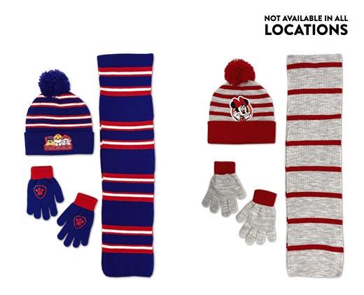 Children's Hat, Glove & Scarf Set
