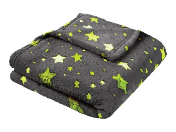 Livarno Home Pink Glow In The Dark Blanket