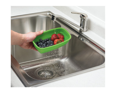 Crofton Over-the-Sink Cutting Board With Strainer