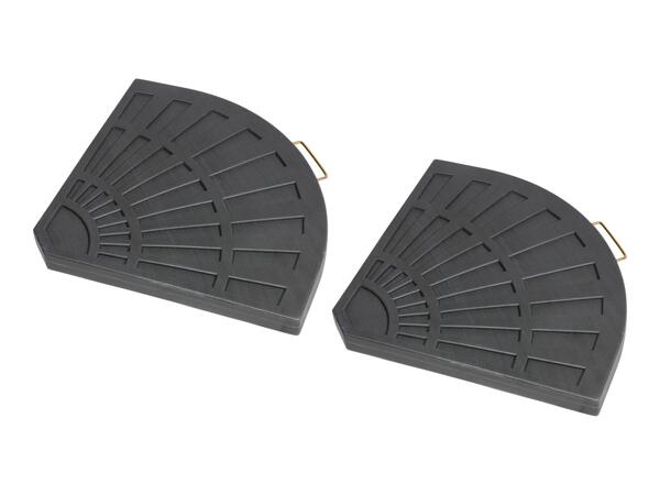 Livarno Home Parasol Base Weights – 2 Pack