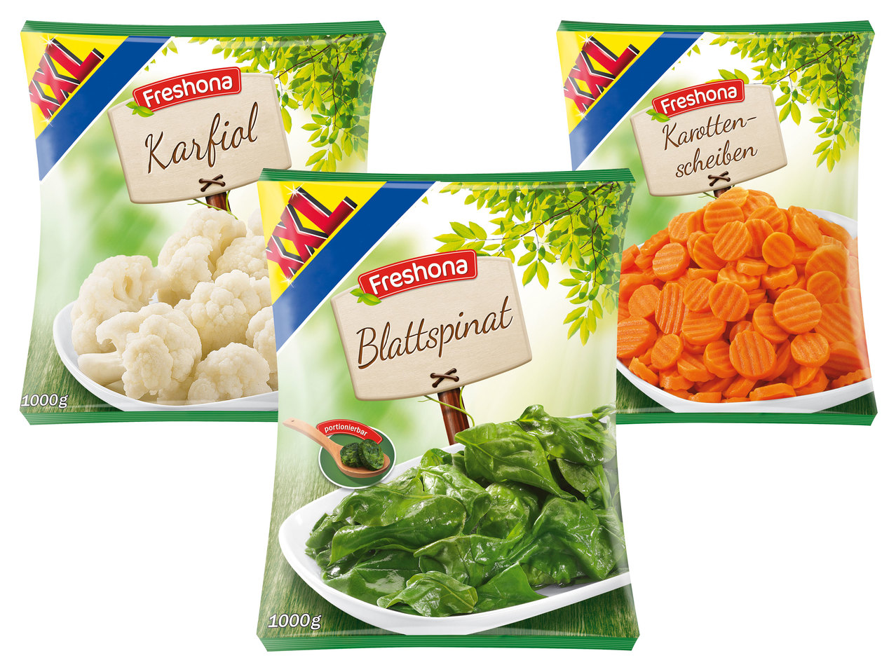 FRESHONA Gemüse 1000 g