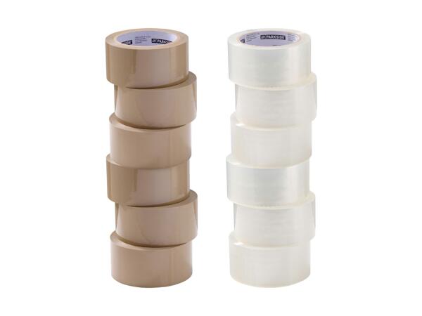 Set di nastri da imballaggio XXL, 6 pezzi