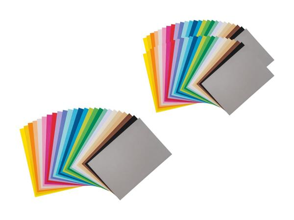 Bloc de papier à dessin/​bloc de carton photo de couleur