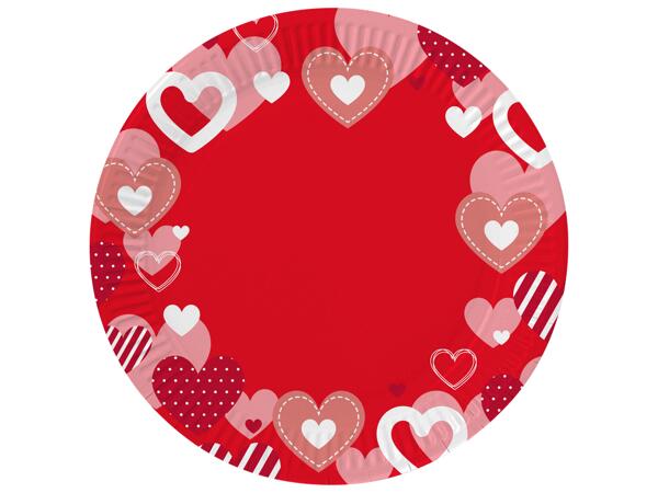 Valentine's Paper Plates