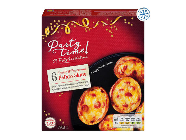 Partytime Potato Skins assorted