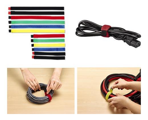 WORKZONE
Twist Tie or Velcro Strap Organizers