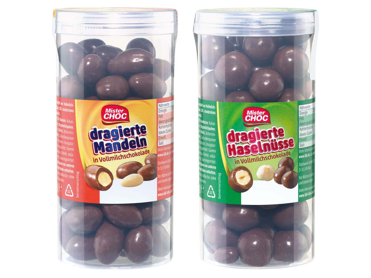 MISTER CHOC Dragierte Nüsse