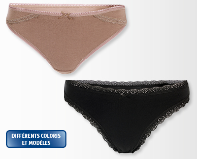 Slips à dentelles pour femmes dans une boîte SKIN TO SKIN