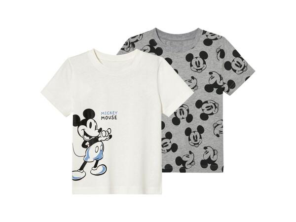 Boys' t-shirts, 2 pieces "Marvel, Disney"