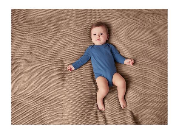 Lupilu Baby Long-Sleeve Bodysuits - 3 Pack