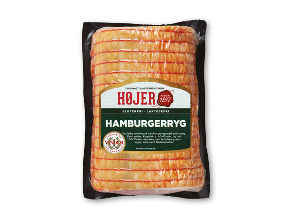 Højer røget bacon eller hamburgerryg