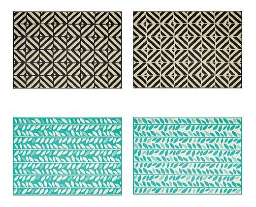 Huntington Home Reversible 5' x 7' Indoor or Outdoor Area Rug