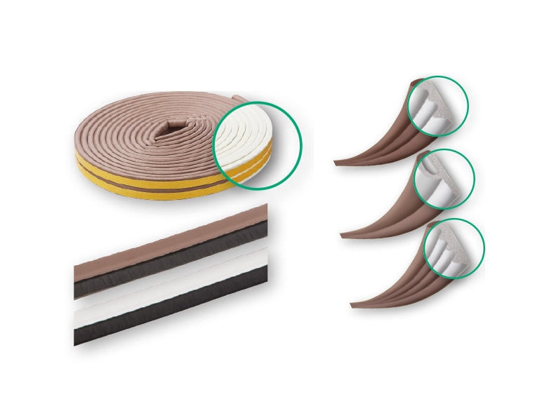 Powerfix Profi Profile Rubber Seal or Brush Seal