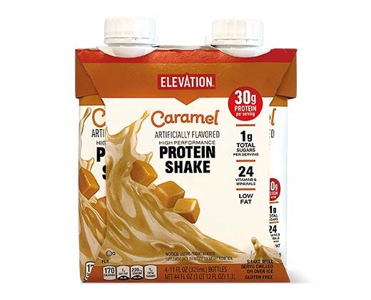 Elevation RTD Protein Shake Cafe Latte or Caramel