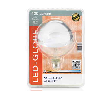 MÜLLER-LICHT LED-Design Glasserie Sonderform E27, nicht dimmbar