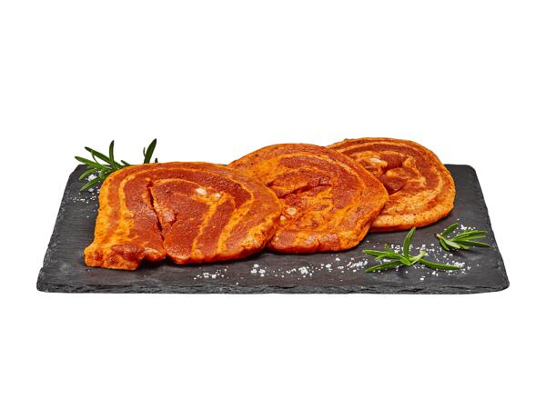 Lard à griller, assaisonné au paprika