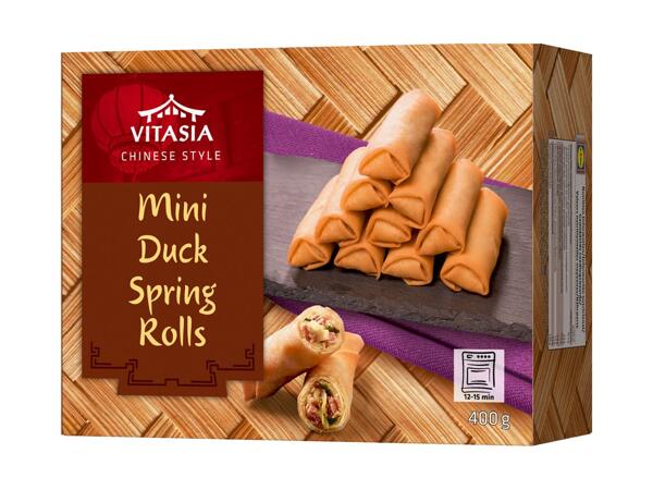 Chinese Style Mini Duck Spring Rolls