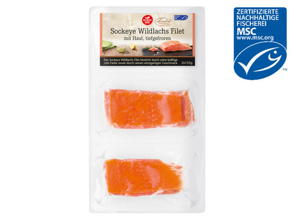 MSC Sockeye Wildlachsfilet