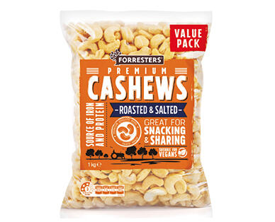 Roasted and Salted Cashews 1kg