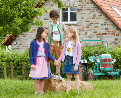 WALDSCHÜTZ Kinder-Trachten-Strickjacke