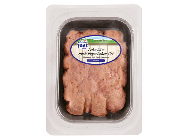 Leberkäse Alpine Meat Specialities