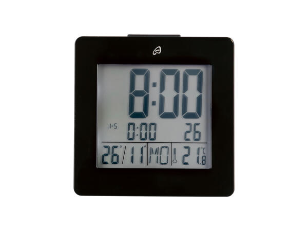 LCD Radio-Controlled Alarm Clock