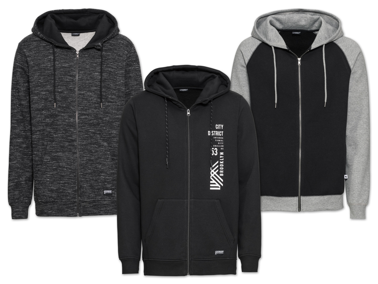 LIVERGY(R) Herren Sweatjacke1