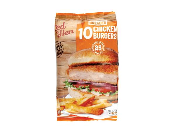 Red Hen Breaded Chicken Burgers