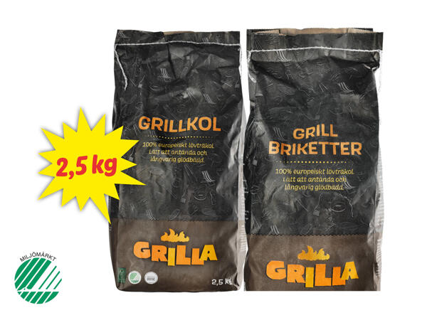 Grillkol/ Grillbriketter