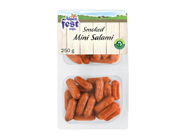 Alpenfest Style Smoked Mini Salami