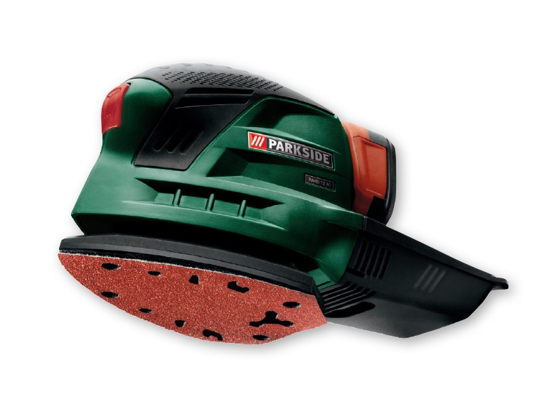 Parkside 12V Battery Powered Li-lon Palm Sander