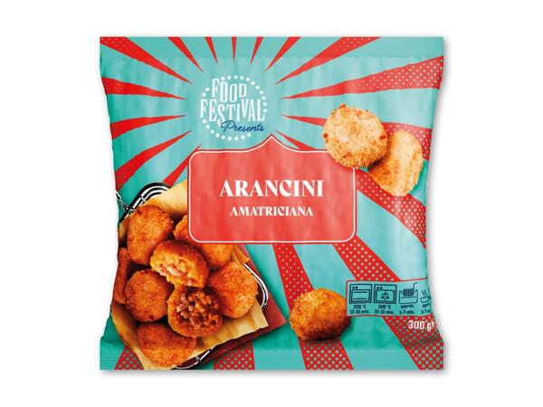 Panerede arancini