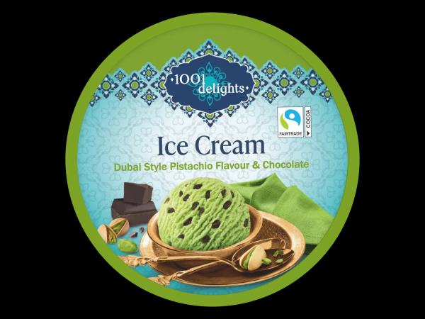 1001 DELIGHTS Dubai Style Pistachio Ice Cream