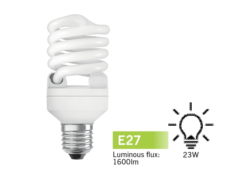 Spiral Energy-Saving Bulb