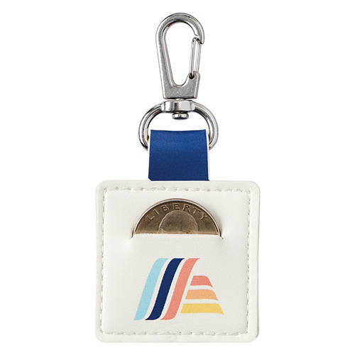 Square Shaped ALDI Gear Keychain