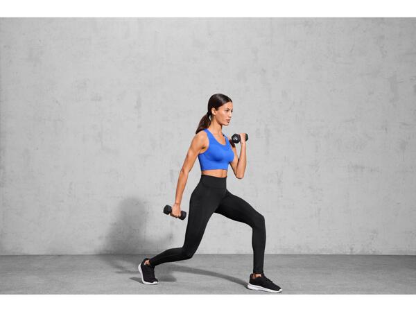 Dumbbell set, push-up board or kettlebell