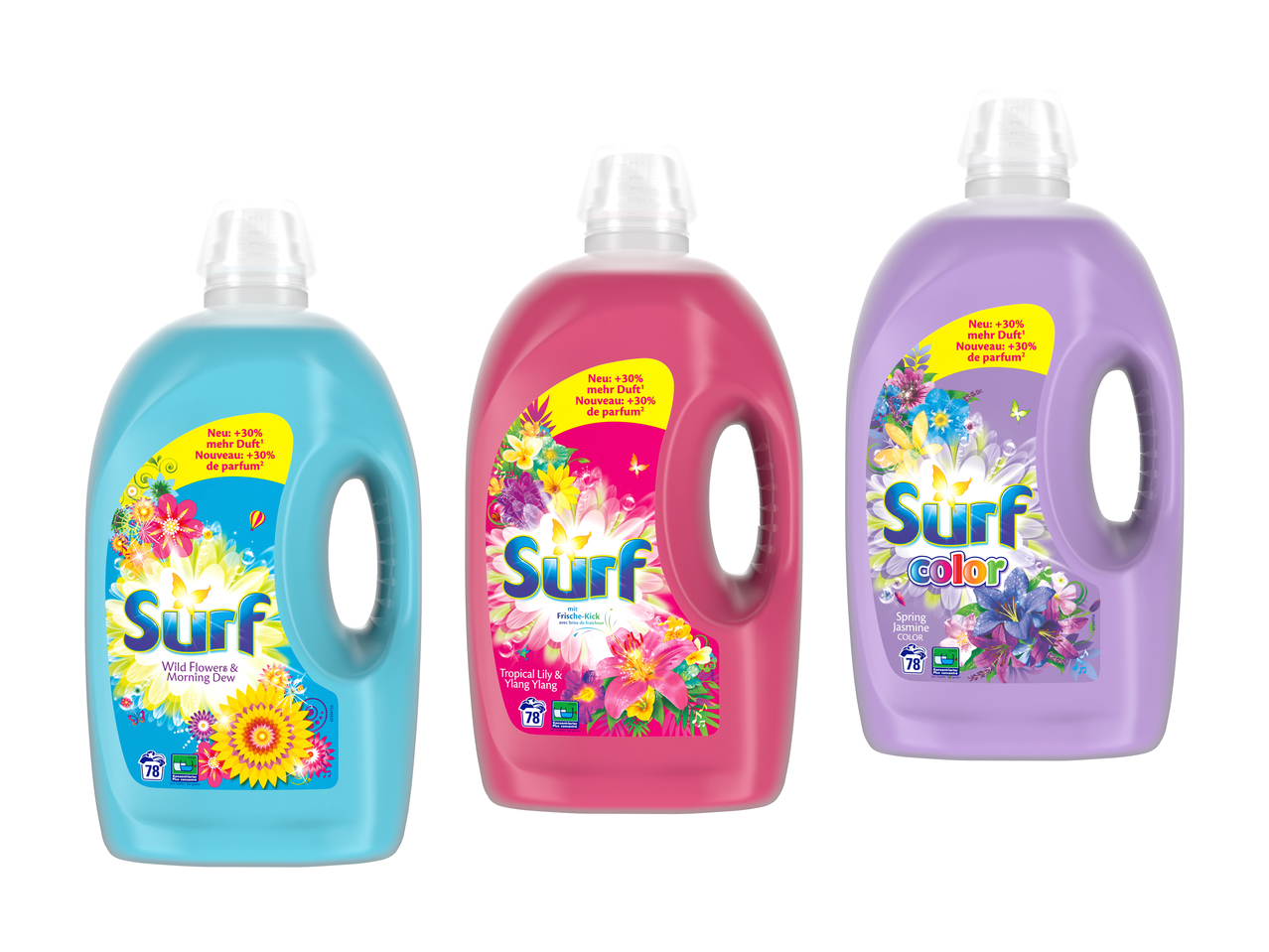 Lessive liquide Surf