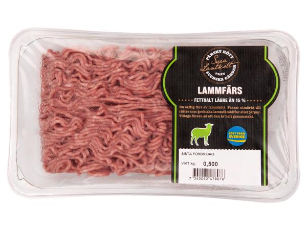 Färsk lammfärs