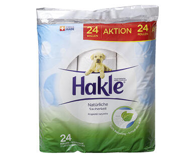 HAKLE(R) 
 PAPIER TOILETTE NATURALS