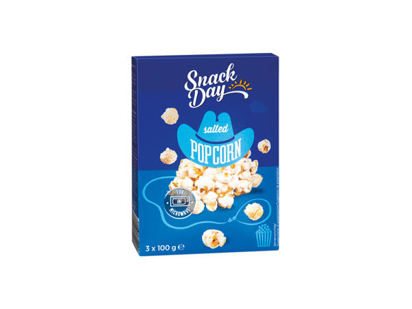 Salted Popcorn