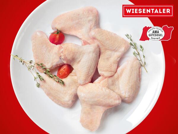 Frische Maishendl Flügel