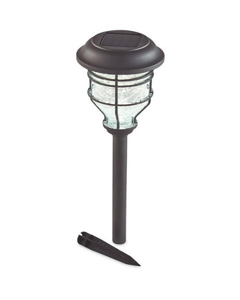 Solar Crackle Stake Light