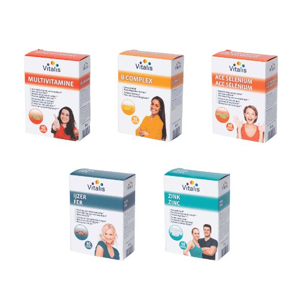 VITALIS(R) 				Vitamines of mineralen, 40 st.
