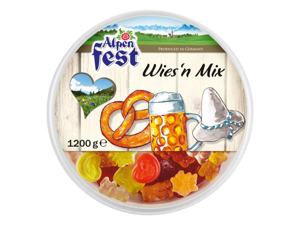 ALPENFEST Fruchtgummi Wiesn Mix