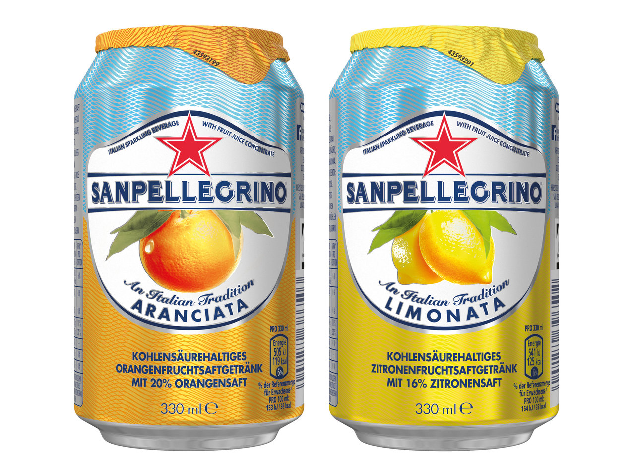 SAN PELLEGRINO Aranciata/Limonata