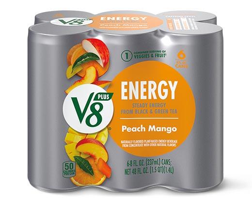 Campbell's V8 Fusion + Energy Assorted Varieties