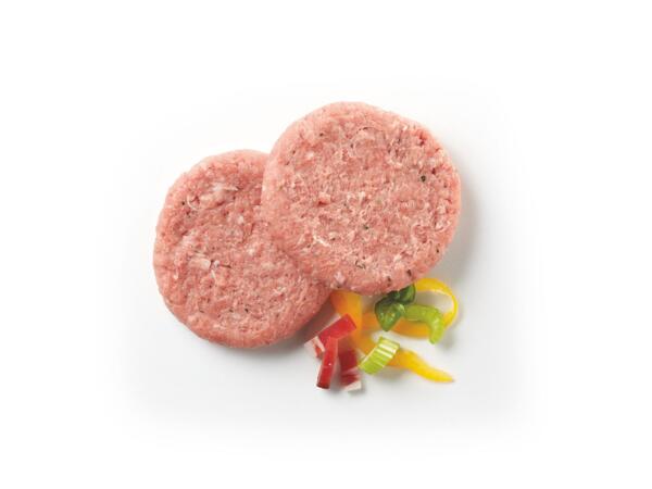 Turkey and speck burger