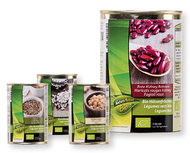 Conserves de légumes bio NATURE ACTIVE BIO