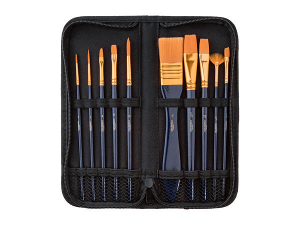Crelando Paint Brush Set With Case